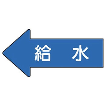 JIS配管識別方向表示ステッカー ユニット
