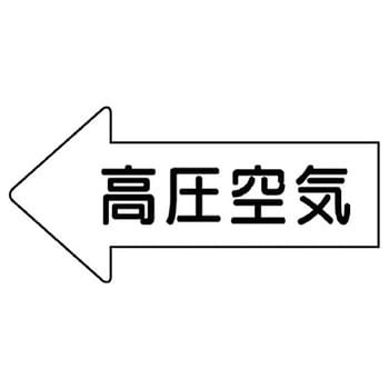 JIS配管識別方向表示ステッカー ユニット