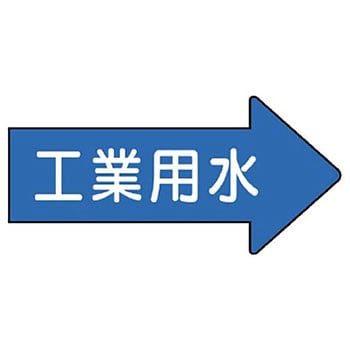 JIS配管識別方向表示ステッカー ユニット