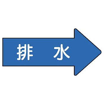 JIS配管識別方向表示ステッカー ユニット