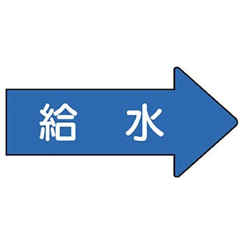 JIS配管識別方向表示ステッカー ユニット