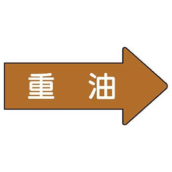 JIS配管識別方向表示ステッカー ユニット