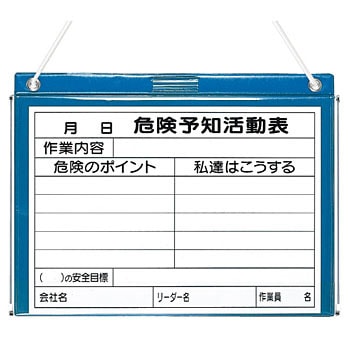 ビニール危険予知式ボード 防雨型 ユニット