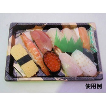 CF寿司容器 身 金砂子 中央化学