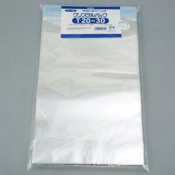 T 30 Oppクリスタルパック テープ付 Heiko 幅 0mm 高さ 300mm Opp袋 テープ付き 1パック 100枚 通販モノタロウ 6263