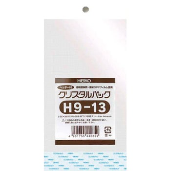 OPPクリスタルパック ヘッダー付 HEIKO