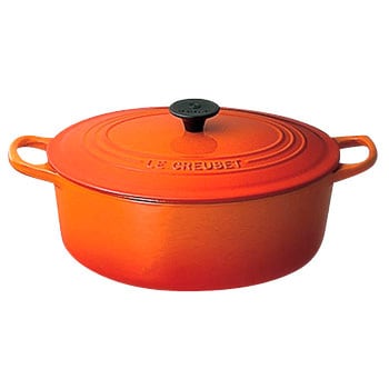 鍋/フライパン未使用 Le Creuset ルクルーゼ ココット・オーバル 両手 