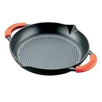 ストウブ staub ニダベイユ 両手フライパン 20cm シリコンハンドル付き