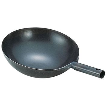 北京鍋 30cm 鉄製 煌鉄 窒化加工 日本製 （ IH対応 ガス火対応