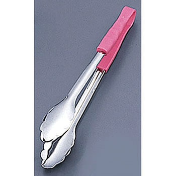 18-8抗菌PPハンドル カラー万能トング 大泉合成