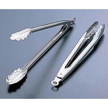 18-0ストッパー付万能トング TKG