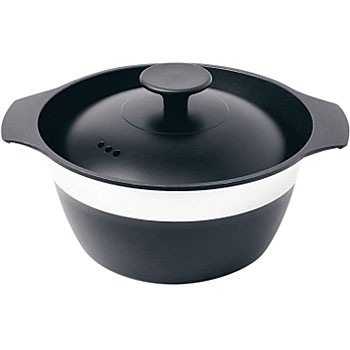 アルミ鋳物 越後の黒釜 4合炊き 1個 ウルシヤマ金属工業 【通販