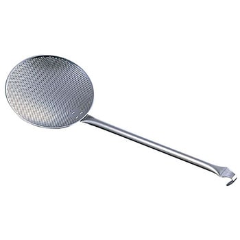 UK18-8パンチング丸カス揚 (パイプハンドル) UK(三宝)