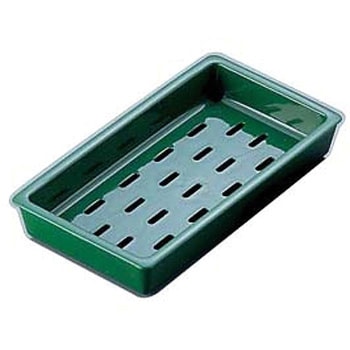 PPネタ受け グリーン(水受け付) 若泉漆器