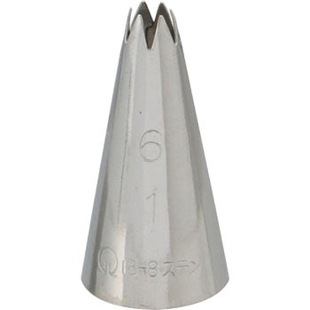 SA18-8口金 花 6切 TKG