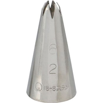 SA18-8口金 花 6切 TKG