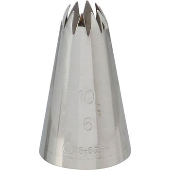 SA18-8口金 花 10切 TKG