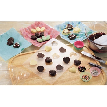 チョコモールド ハートライン タイガークラウン