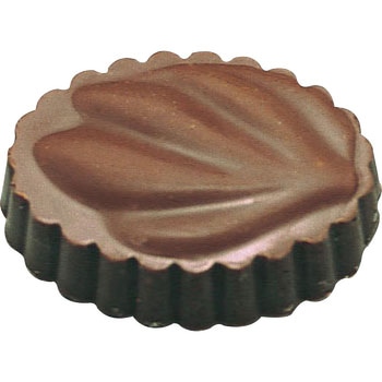 チョコレートボンボン型 木の葉 タイガークラウン