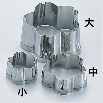 18-8クッキー抜型 桜 田中糧機製作所