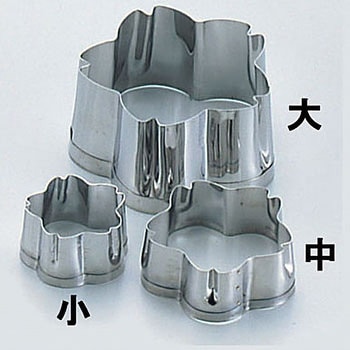 18-8クッキー抜型 桜 田中糧機製作所