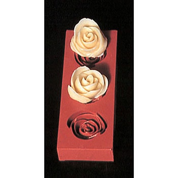 デコレリーフ ゴム製モルド ローズ - デコ・レリーフ