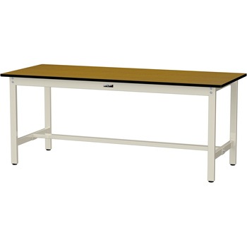 中量作業台/耐荷重500kg_固定式H740_メラミン天板_ワークテーブル500シリーズ 山金工業