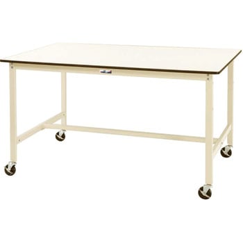軽量作業台/耐荷重160kg_ワイドタイプ移動式H1016_ワークテーブル 山金工業