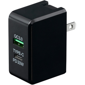 USBアダプター2ポートPD30W ヤザワコーポレーション