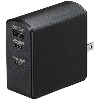 USBアダプター3ポートPD105W ヤザワコーポレーション