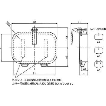 旭産業 AFP-Q1-N 点検窓 FREEPA 基本形 標準タイプ (相当品:椿本 CMD