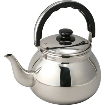 large stainless steel kettle