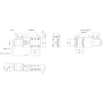 ALS-4011-G0M-R ハイグレードXステージ 1個 中央精機 【通販サイト