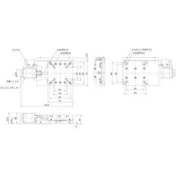 ALS-7013-G1M-R ハイグレードXステージ 1個 中央精機 【通販サイト