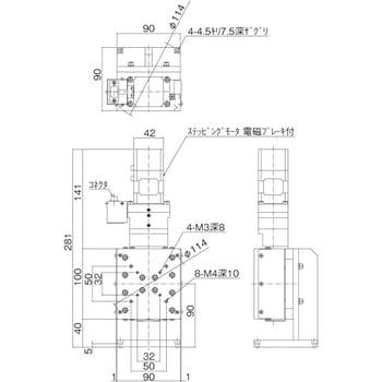 中央精機 Zステージ 高精度高剛性型 ALZ-510-H1S - www.bigbangmexico.com