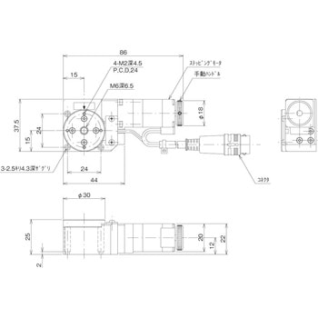 小型回転ステージ 中央精機