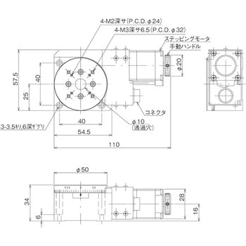 ハイグレード回転ステージ 中央精機
