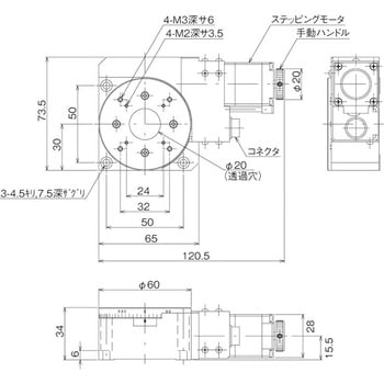 ハイグレード回転ステージ 中央精機