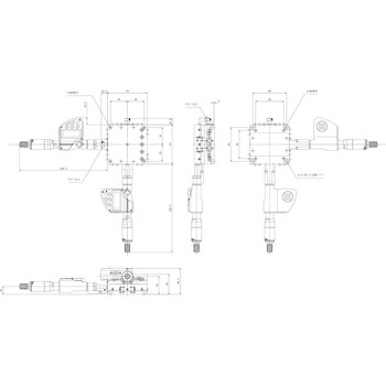 ハイグレードXYステージ 70×70(対称型) 中央精機