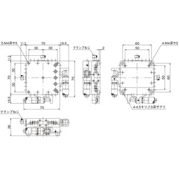 ハイグレードXYステージ 70×70(対称型) 中央精機