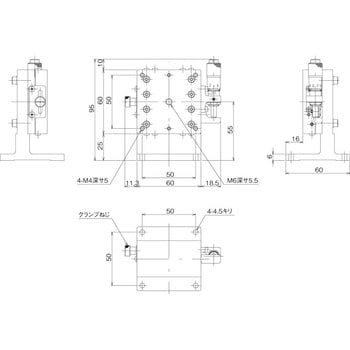 ハイグレードアルミZステージ 60×60(標準型) 中央精機