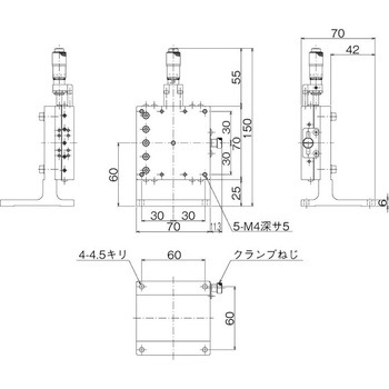ハイグレードZステージ 70×70(対称型) 中央精機