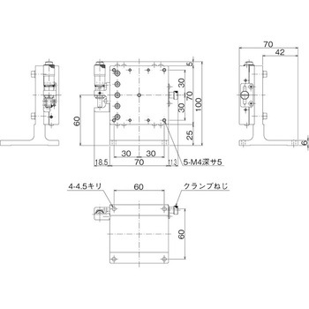 ハイグレードZステージ 70×70(対称型) 中央精機