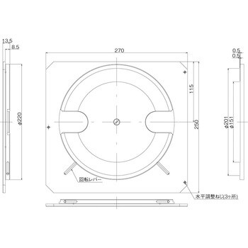 中央精機 MSS-200A-8WH ウェハホルダ 6 8インチ用-