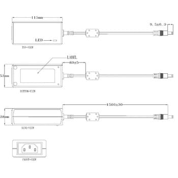 QT-AC QT専用ACアダプタ 1個 中央精機 【通販モノタロウ】