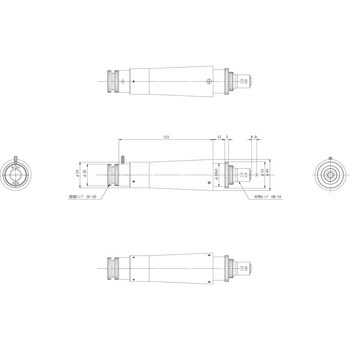 TS-I-10-20-4 I型鏡筒 対物10接眼20クロスミクロ 1個 中央精機 【通販