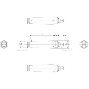 I型鏡筒 対物10接眼20サークル - 中央精機
