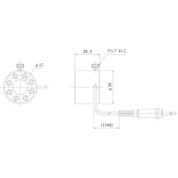 LED環状照明具(OB-1、2、3用) 中央精機 【通販モノタロウ】