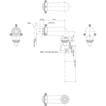 LE型鏡筒 対物1 中央精機