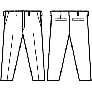 6510 綿100%パンツ(秋冬用) 自重堂
